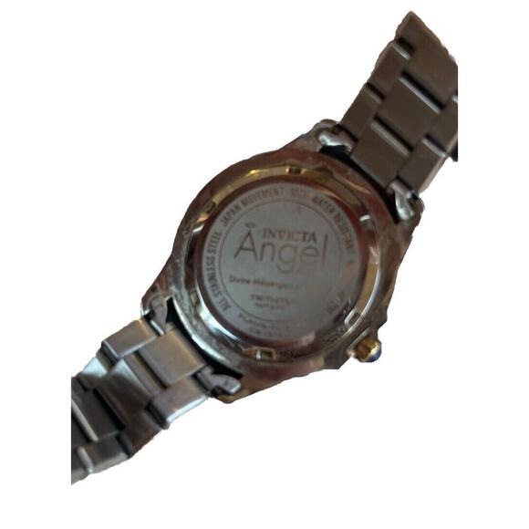 Invicta 29110 Women's Angel Quartz MOP 100m Two Tone Stainless Steel - Picture 2 of 5